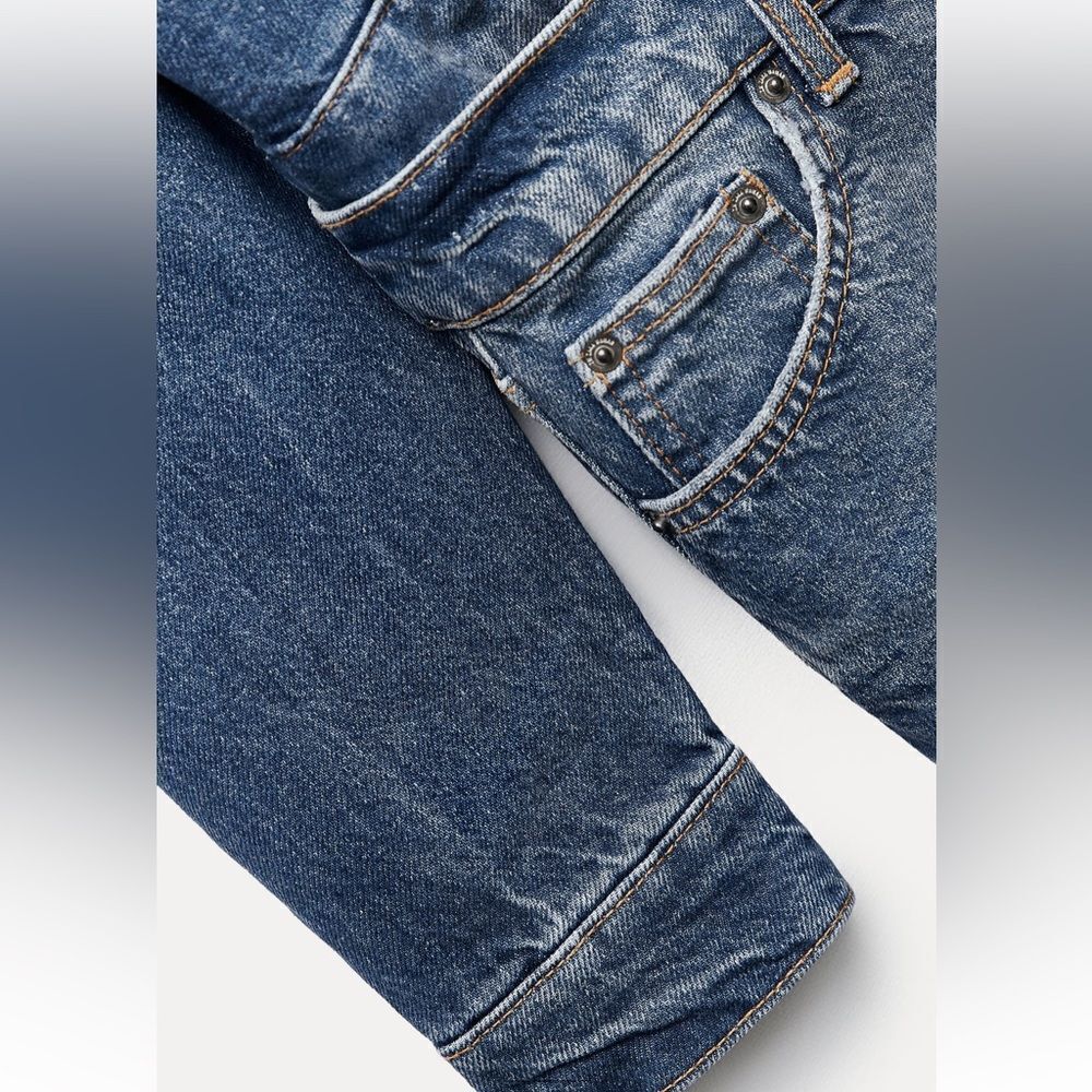Zara ZW DENIM DRESS - Picture 5 of 10